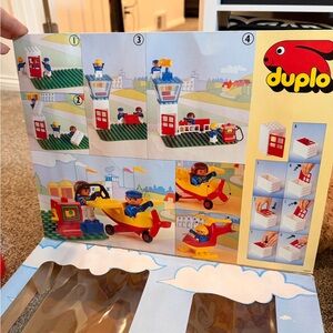 Vintage Lego Duplo Airport Adventure Set